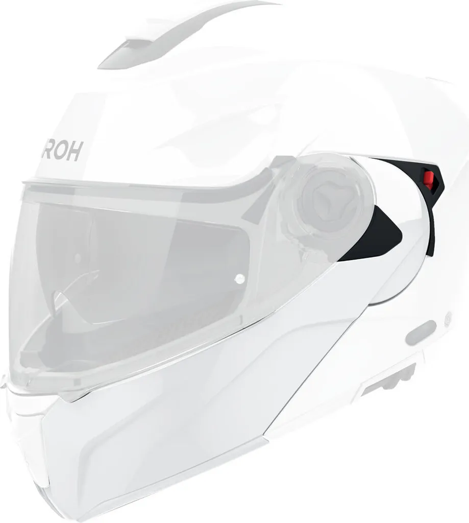 Jugulaire Airoh Specktre blanche brillante - Réparez l'attache du casque