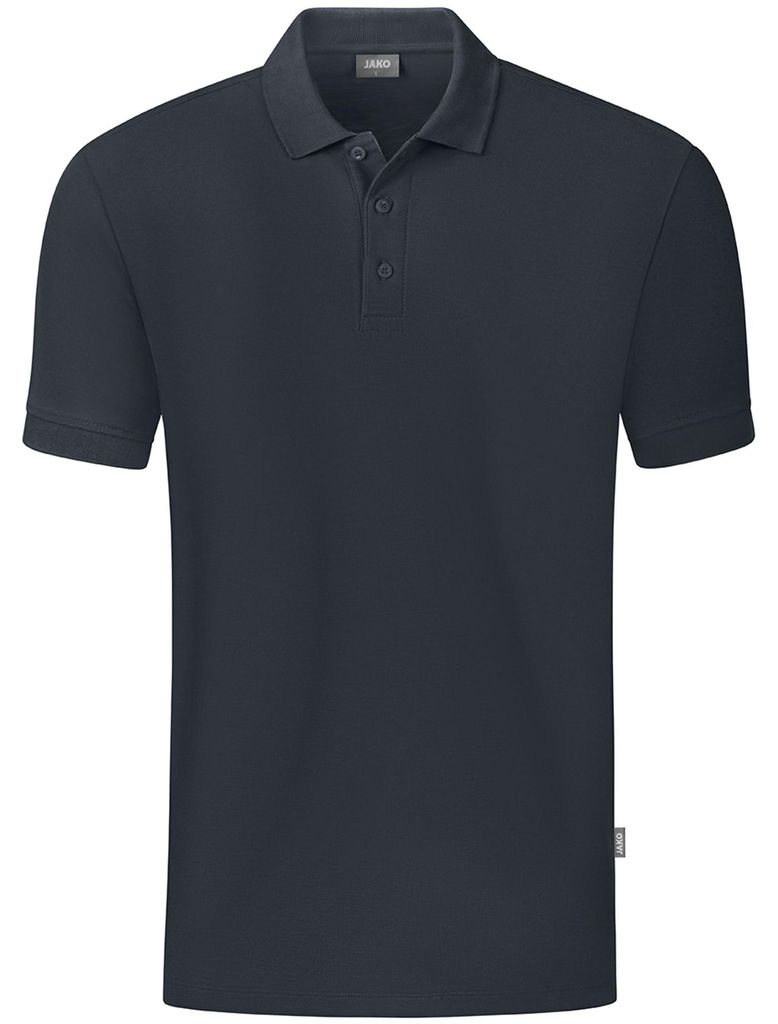 Jako Organic Polo Hommes - Anthracite  | Taille: XL Image du produit 