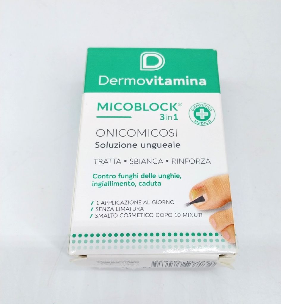 Dermovitamin 3in1Onicomycosis Micoblock ongles vernis à Image du produit 