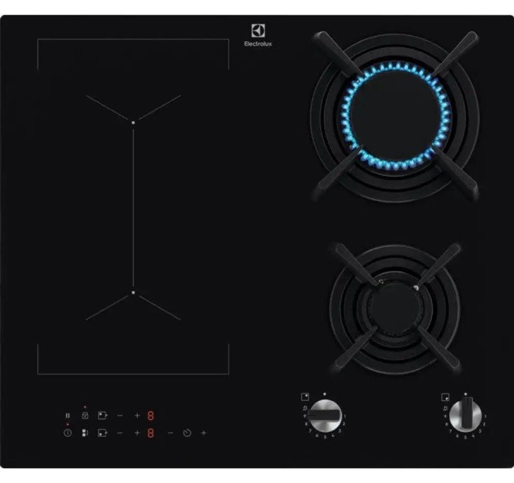 Electrolux KDI641723K, Schwarz, Integriert, 60 cm, Kombi, 4 Produktbild 