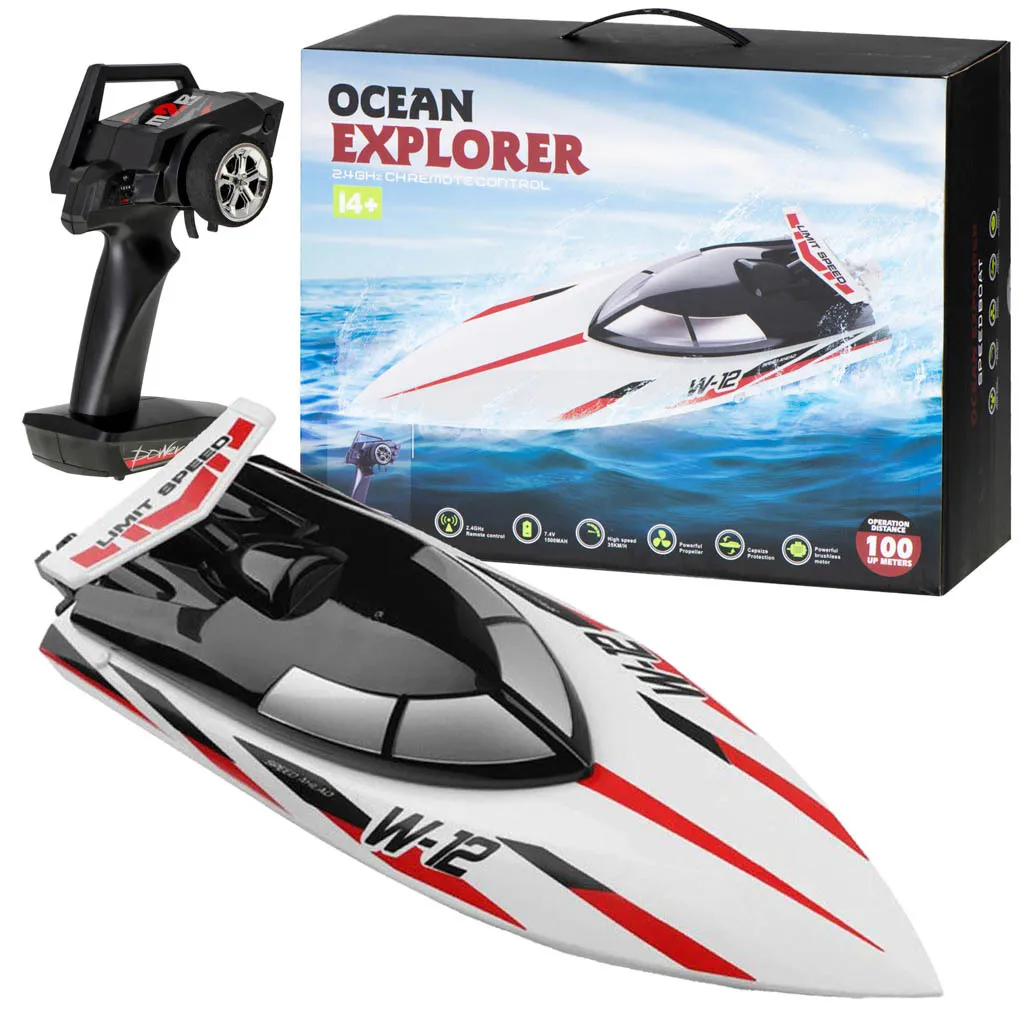 Bateau Télécommandé WLtoys WL912 Idéal pour le Pilotage en Lac et Étang