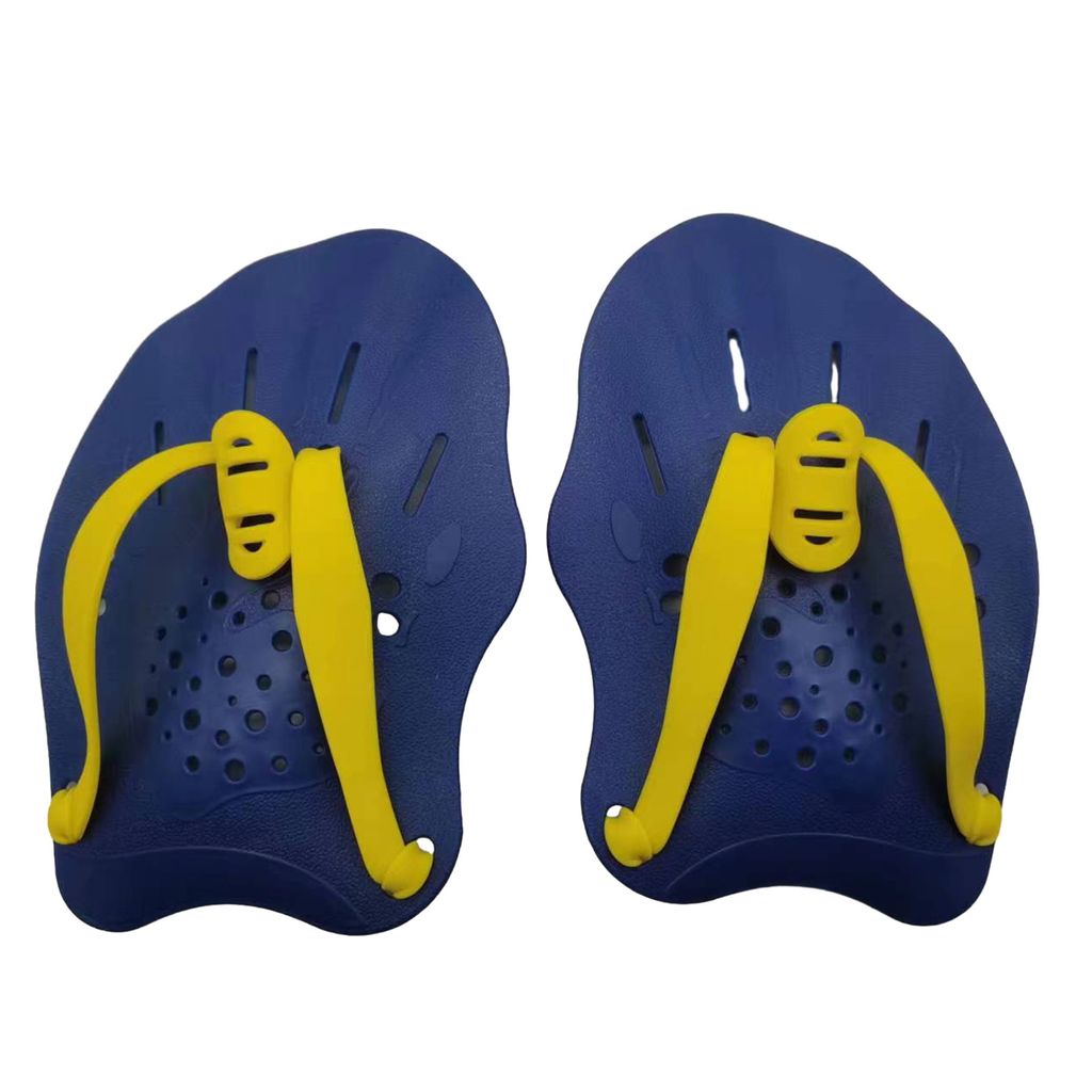 1 Paar Handpaddel für das Schwimmtraining mit verstellbaren Riemen, leicht, geruchsneutral, für Kinder und Erwachsene