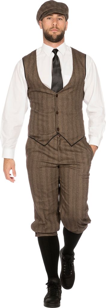 20er Dandy braun - Karneval Faschingskostüm Herren Größe: Produktbild 