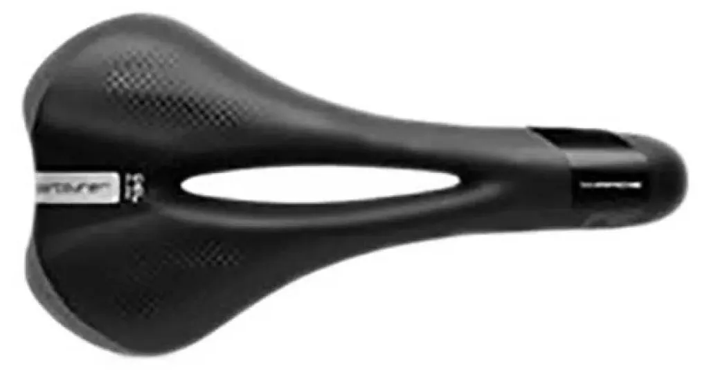 Selle Confort Gel Flow Sportourer X-Race 140 mm Noire Haute Densité