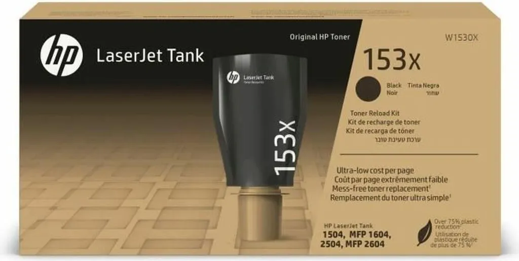 Kit HP 153X Toner Noir Haute Capacité 5000 Pages pour LaserJet Tank