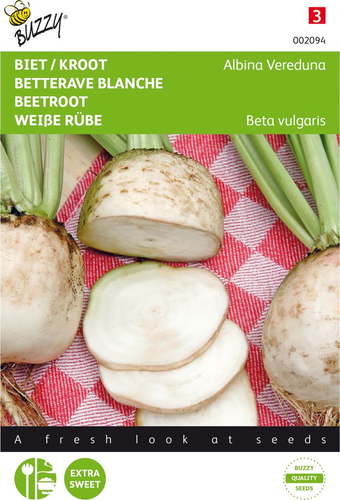 Buzzy Wit Suikerbiet Albina Vereduna Productafbeelding 