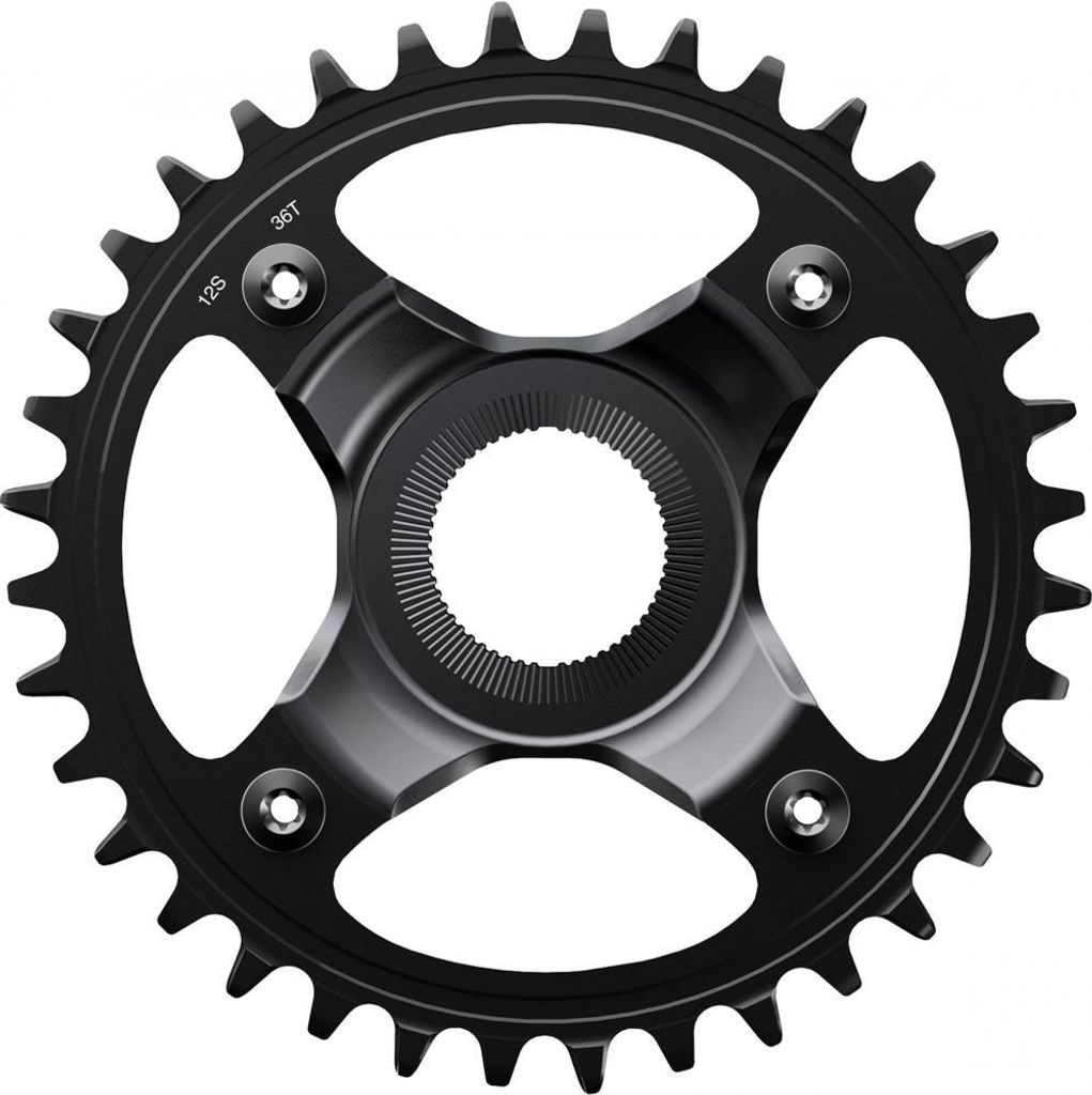 SHIMANO Kettenblatt E8000 SM-CRE80 36Z 56,5 mm - präziser Antrieb für E-MTB