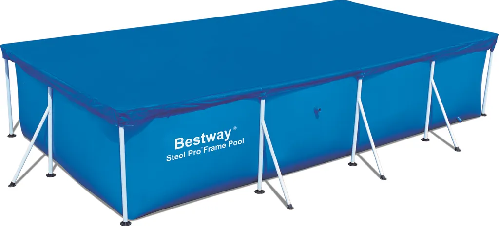 Telo Copertura Bestway 58232 per Piscine Power Steel 404x201 e 412x201
