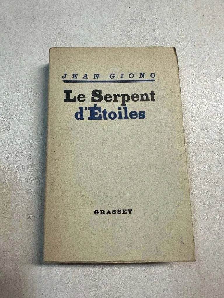 Livre Le serpent d'Etoiles de Jean Giono - Édition de luxe reliée 2024