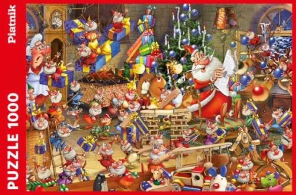 Ruyer, Weihnachtsmann 1.000 Teile Puzzle