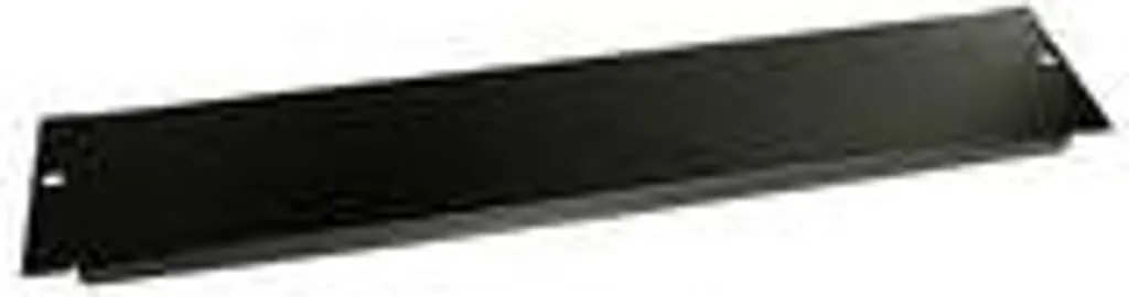 Cache rack 2U en acier noir pour armoire de serveur 19" ultra robuste