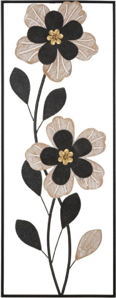 Mauro Ferretti Wandpaneel Divaker 27x2,5x70 cm braun schwarz