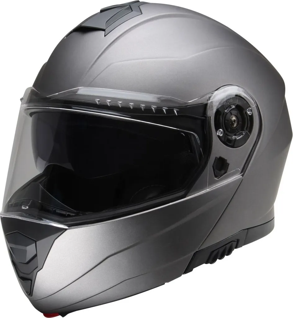 Casque pliable mat CMX Prometheus double écran amovible taille S