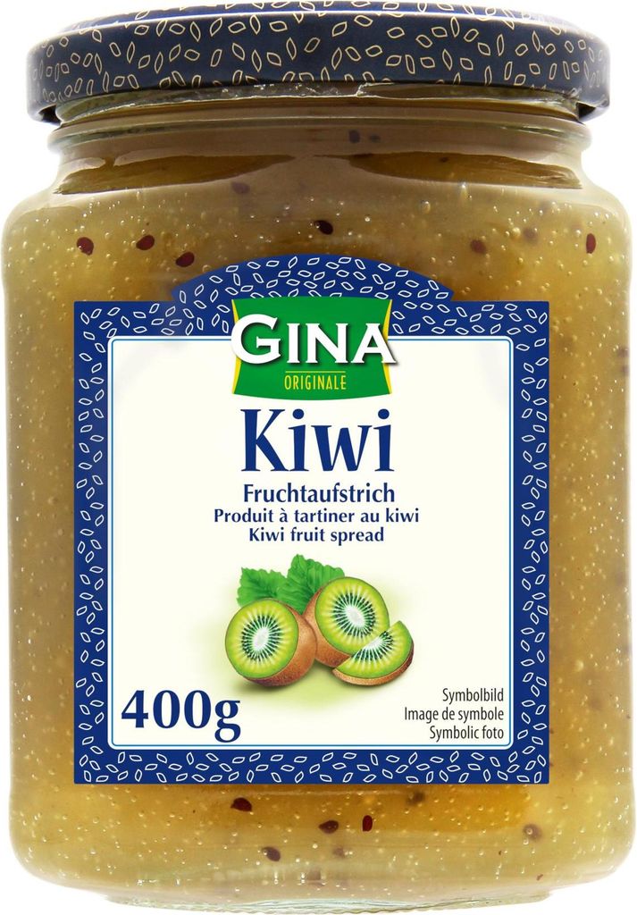 Gina Fruchtaufstrich Kiwi Produktbild 