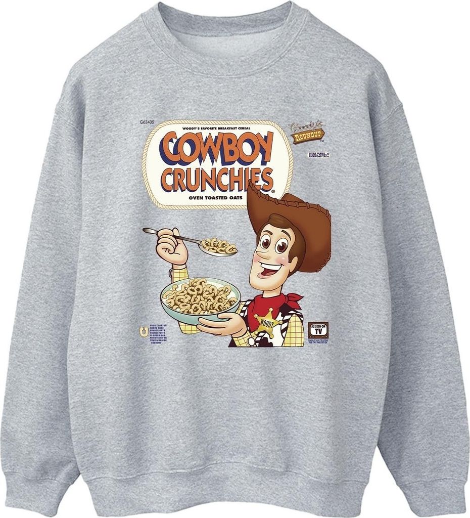 Disney - "Toy Story Cowboy Crunchies" Sweatshirt für Damen BI42239 (M) (Grau)