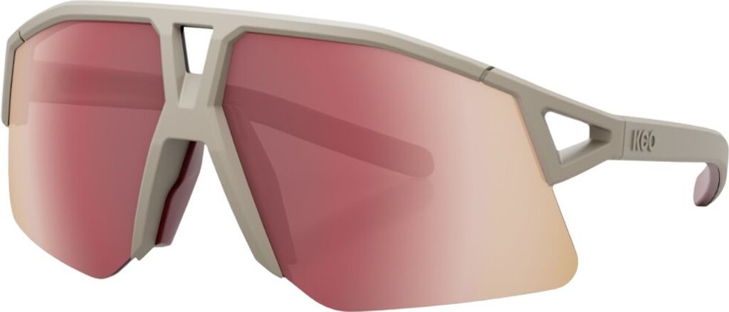 Koo Strade Bianche Sonnenbrille Durchsichtig Siena Red Mirror/CAT2 Durchsichtig Siena Red Mirror/CAT2