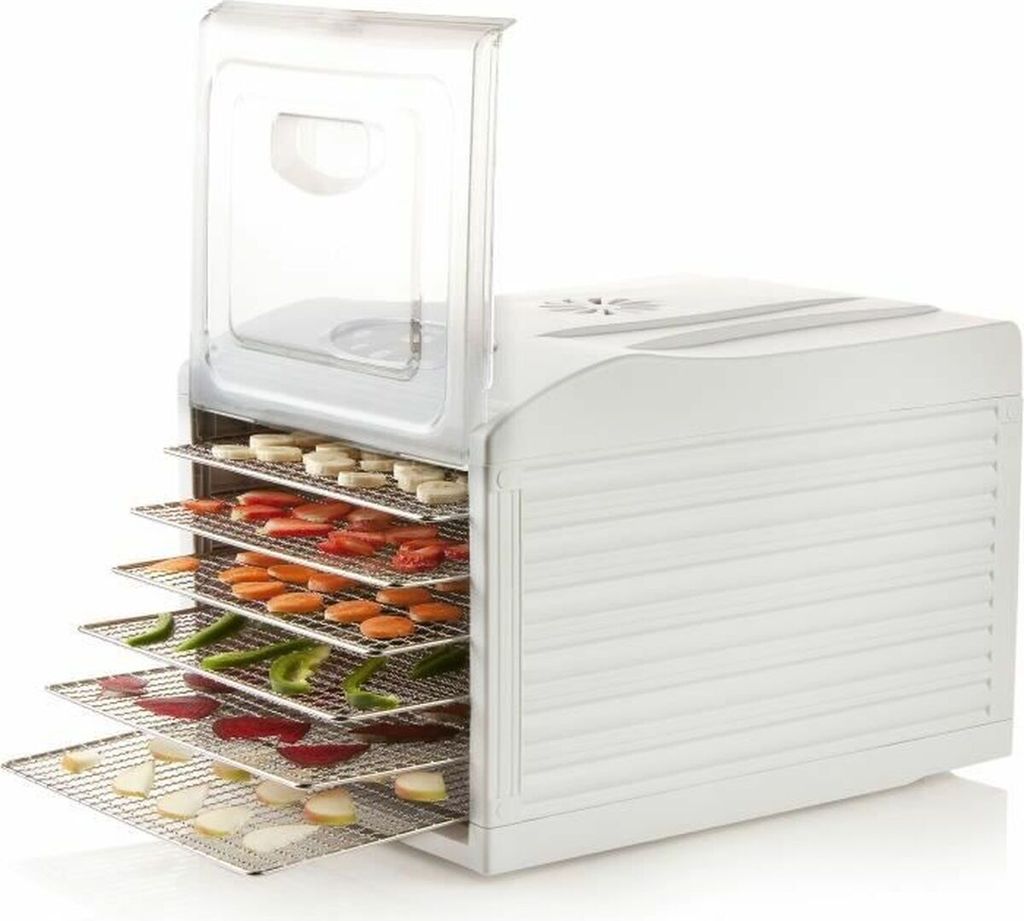 Dörrgerät für obst und gemüse, 6 fächer, 500 w, weiß Domo DO353DV
