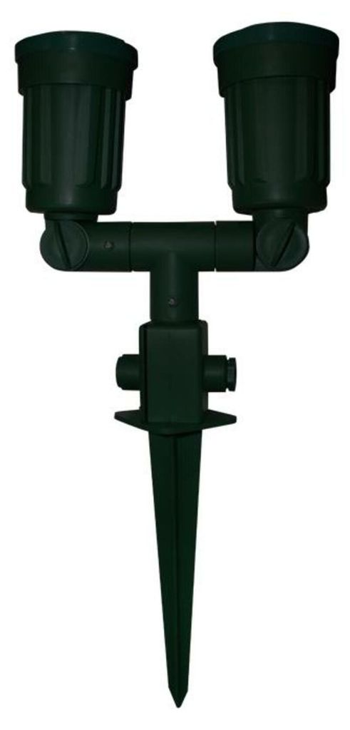 Projecteur de jardin ACA 2xE27 PAR38 noir n° 79-B Image du produit 
