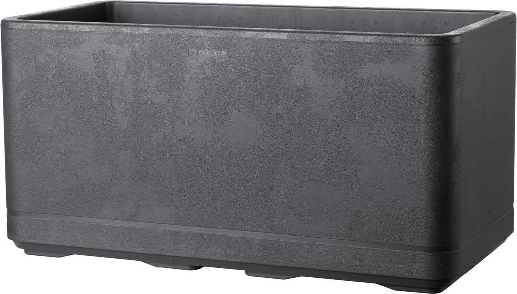 Jardinière Cosmo Anthracite 78 cm avec Réserve d'Eau et Mobilité Facile