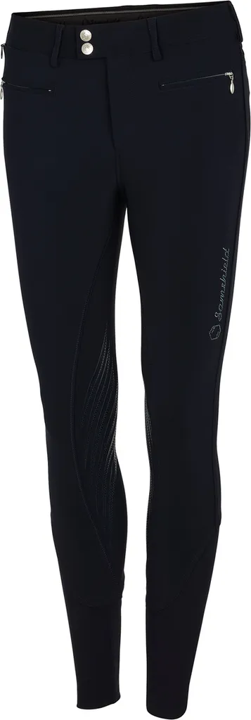 Pantalon d'équitation femme Samshield Adele Bleu Marine en Taille 36 FR