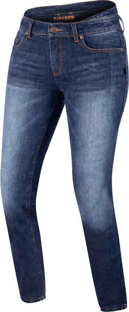 Bering Gilda Damen Motorrad Jeans, blau, 46
