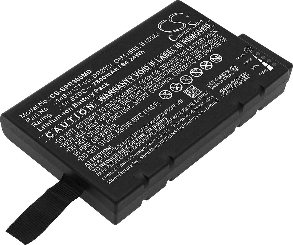 Batterie Médicale pour Moniteur Spacelabs mCare300D et ELS5 Haute Qualité