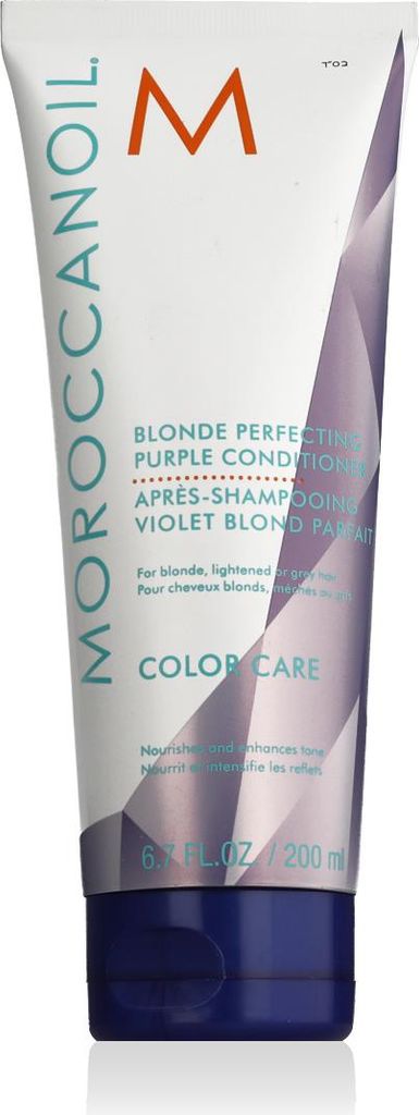 Moroccanoil Color Care Blonde Perfecting Purple Conditioner Produktbild 