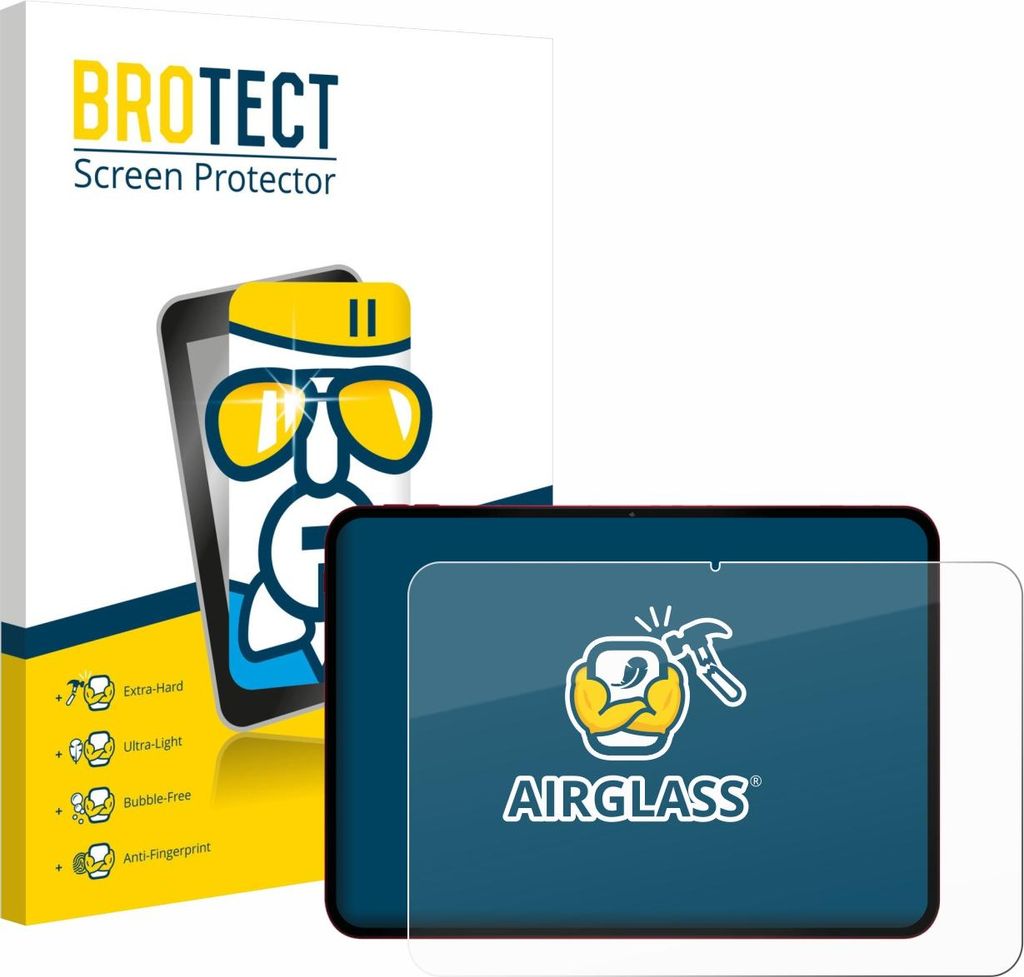 BROTECT Schutzglas für Teclast T65 Plus Schutzfolie Panzer Folie Glas Display Schutz klar