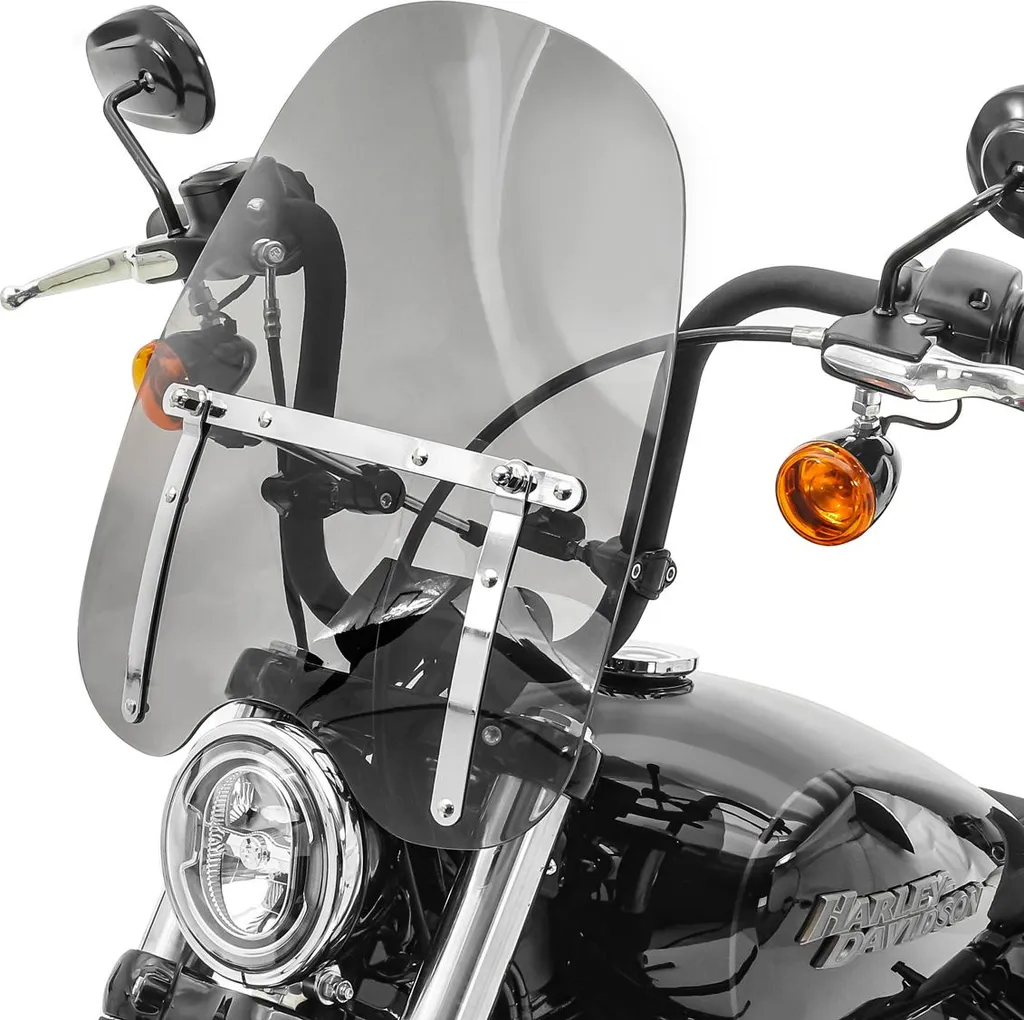 Pare-brise anti-fatigue Honda Rebel 500 et Shadow VT 125 600 teinté - 3