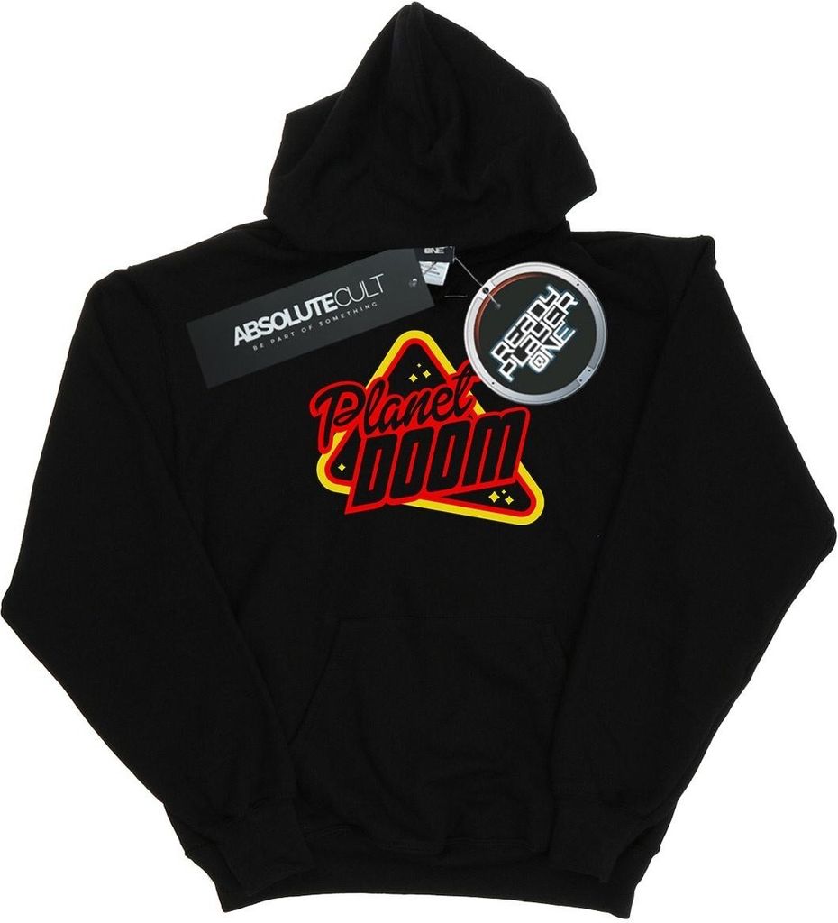 Ready Player One - "Planet Doom" Kapuzenpullover für Jungen BI11579 (116) (Schwarz)