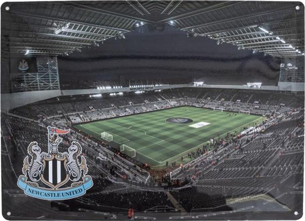 Newcastle United FC - Stadion Tafel BS6274 (Einheitsgröße) (Bunt)