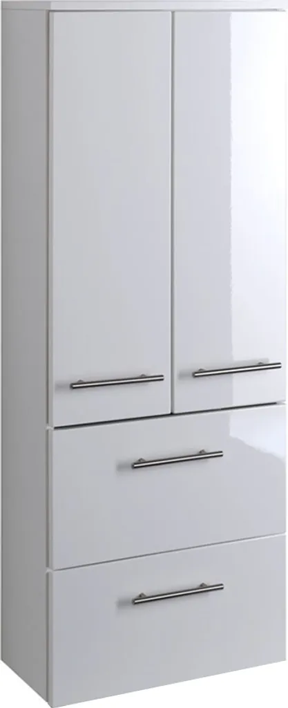 Solution de rangement Parma contre le désordre en MDF Blanc Brillant