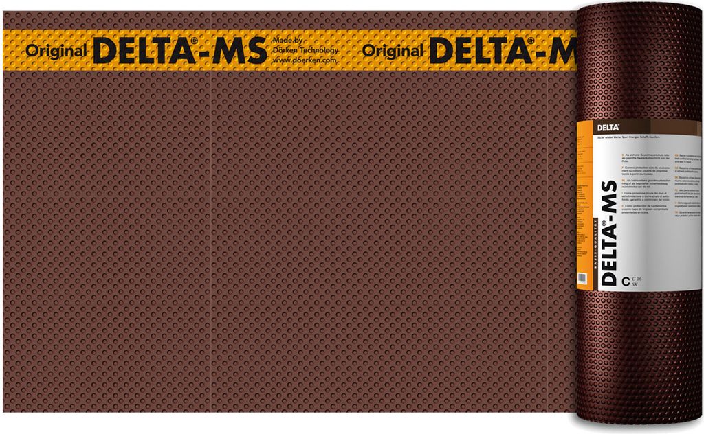 Dörken DELTA MS-Grundmauerschutz Noppenbahn 20 x 2,4 m