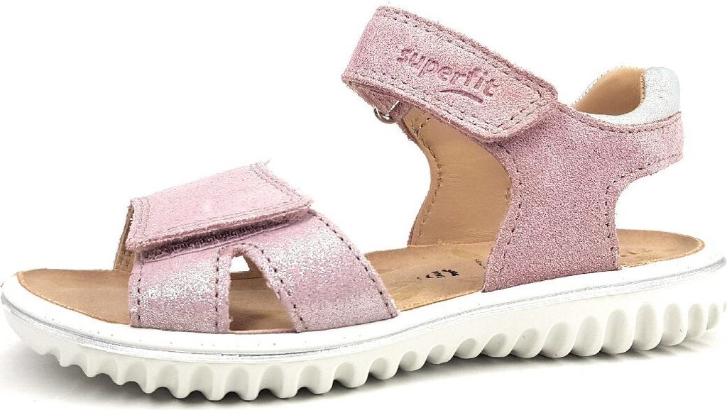 Superfit Sparkle sandalen voor meisjes, wit geel 1000, 38 EU