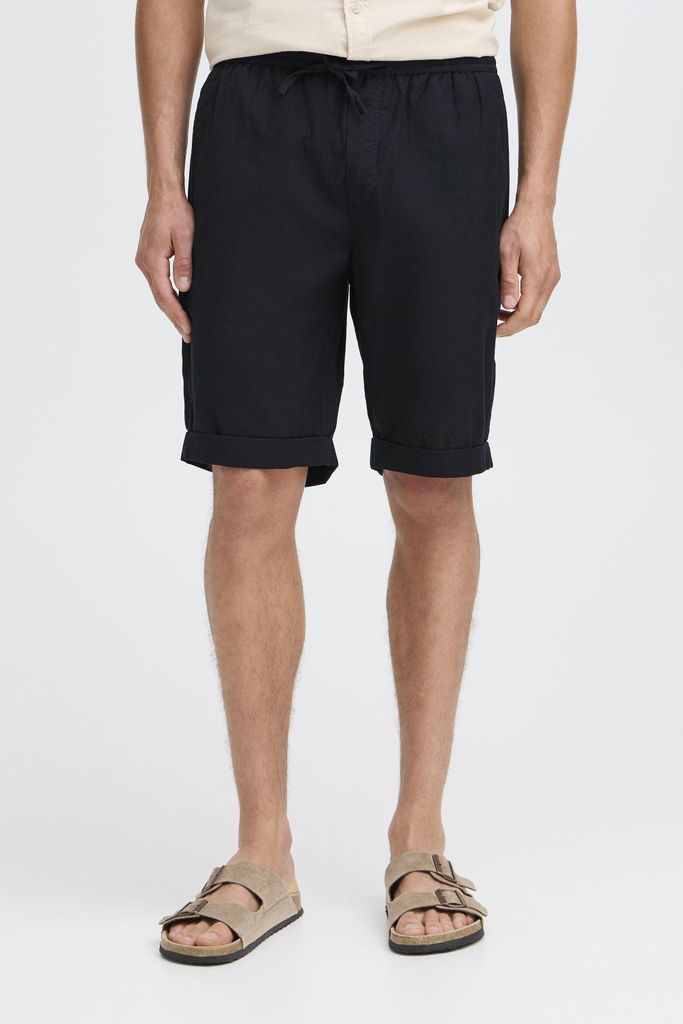 !SOLID SDLINAU Herren Leinenshorts kurze Leinenhose Bermuda Baumwollmischung regular fit