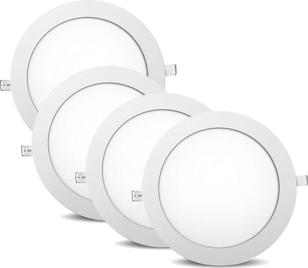 12w Ultra Slim LED Panel Einbauleuchte Deckeneinbau Panelleuchte Deckenlampe Kaltweiß Rund Ø 170mm
