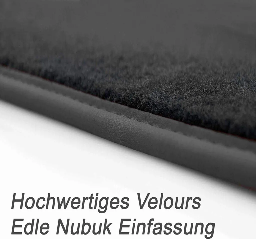 Tappetini Sportivi BMW X1 E84 xDrive Velours Nero - Look Black Edition