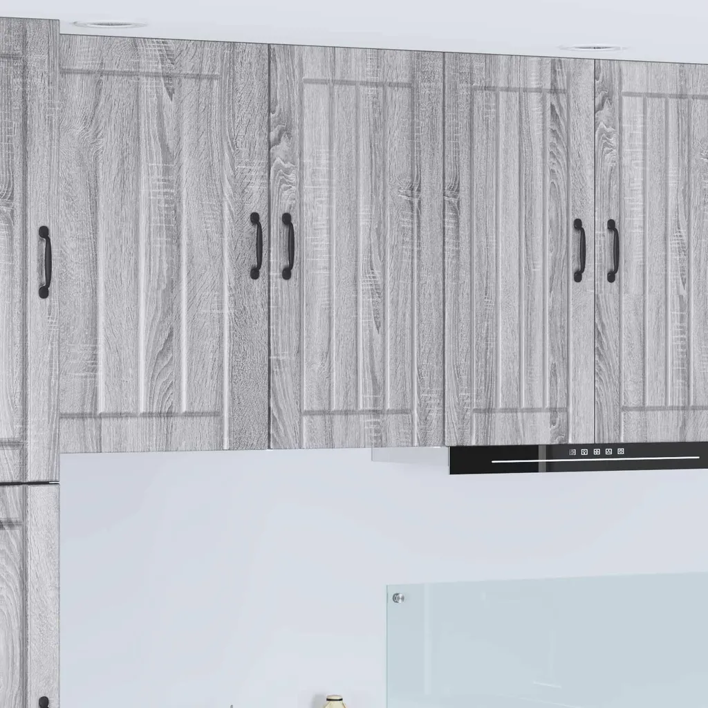 Mobile Pensile Cucina vidaXL Grigio Sonoma 40x31x80 cm - Design Moderno