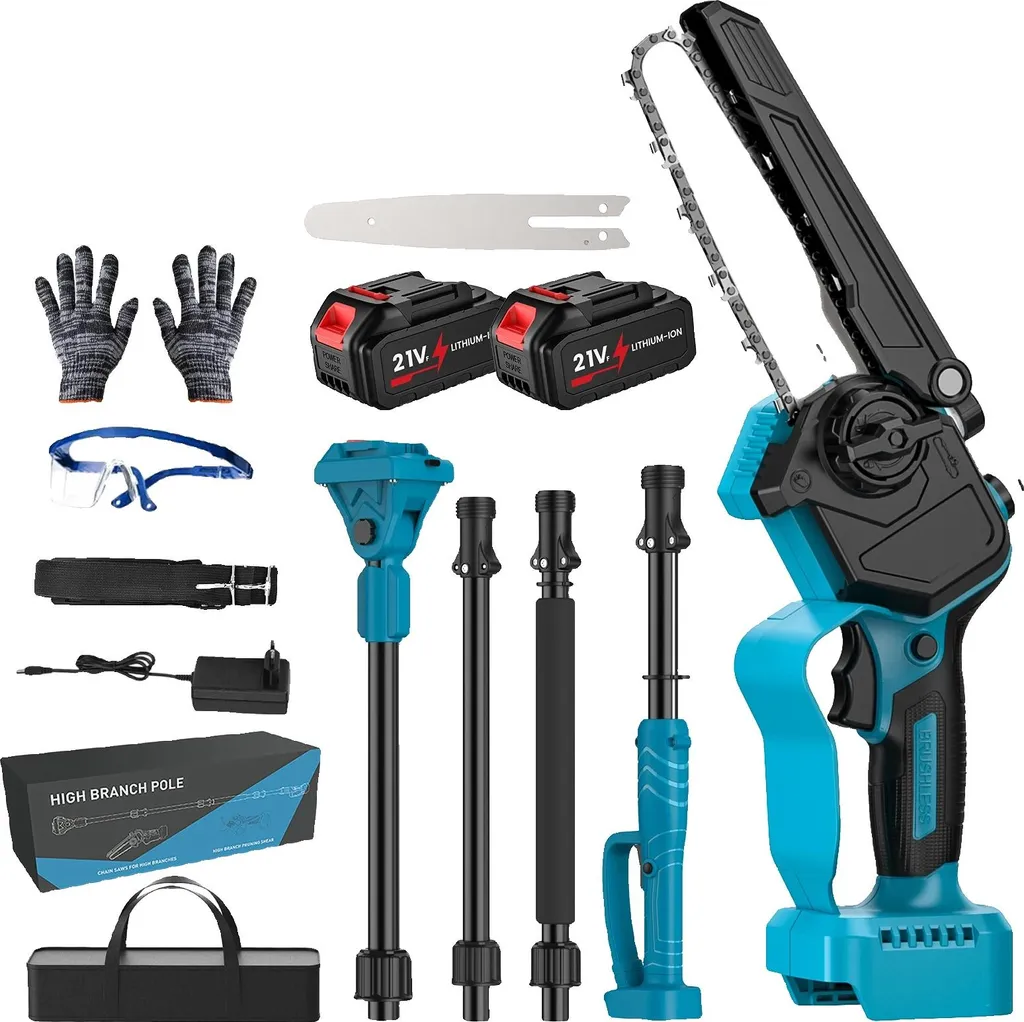 Élagueuse sur perche sans fil 21V 600W pour l'entretien de votre jardin