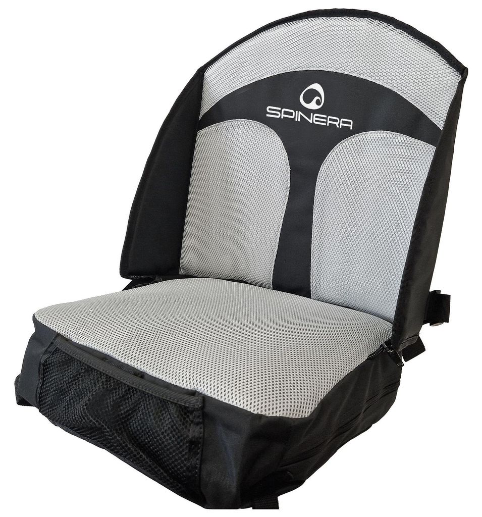 Spinera Pro High Back Kajaksitz mit Luftkissen & Netz Komfort Kajak Sitz