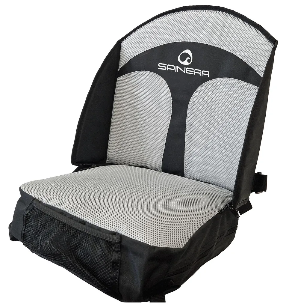 Siège de kayak ergonomique Spinera Pro à dossier haut et assise souple