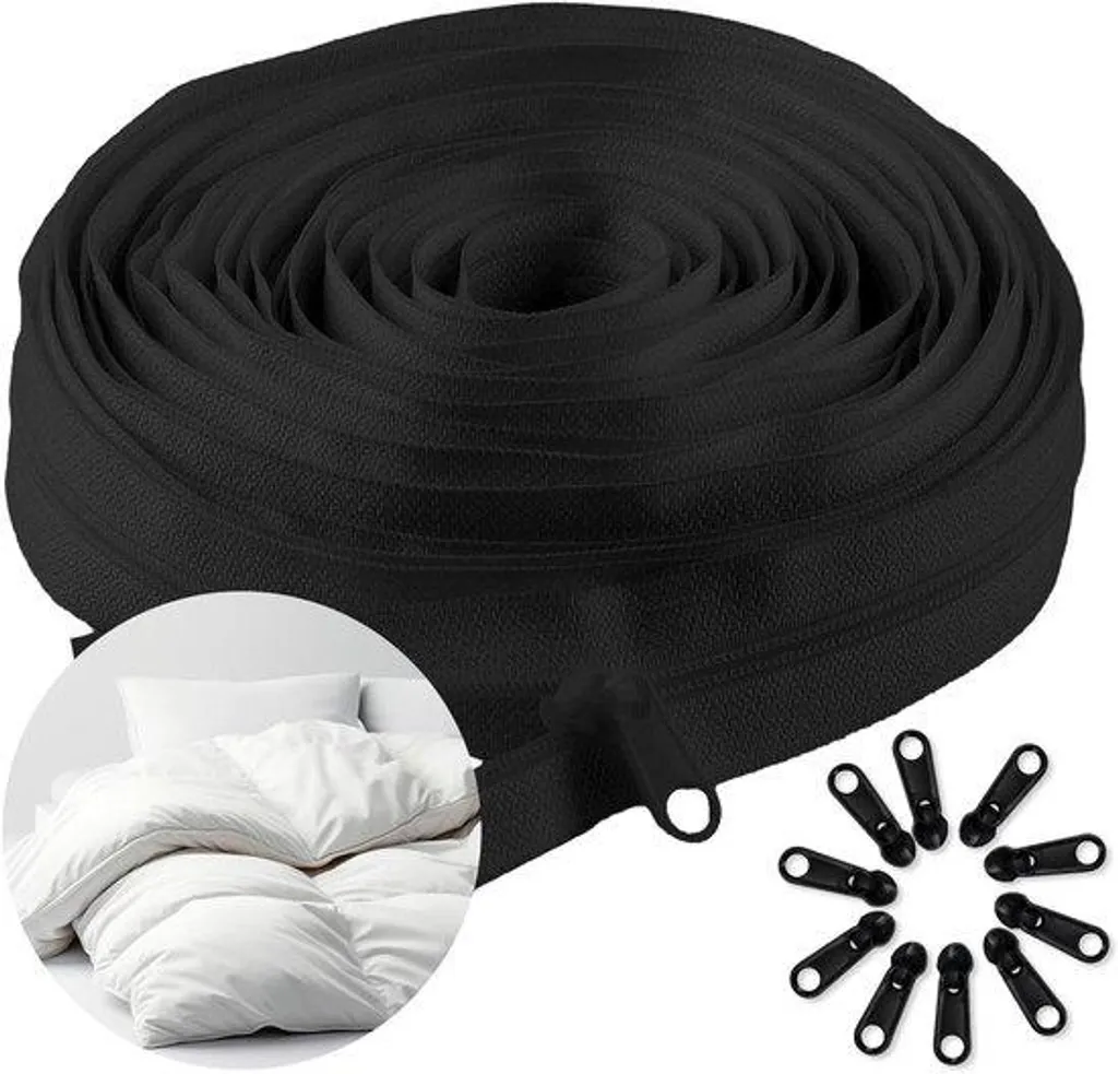 Chambre à air sans fin en nylon 10m x 25cm pour pneu de vélo et remorque