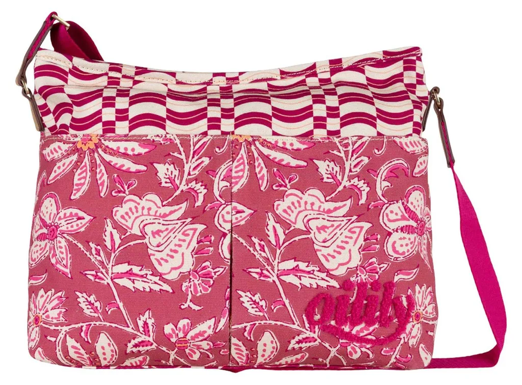 Oilily Sachina Shoulder Bag Dusty Cedar : Sac à épaule pourpre élégant