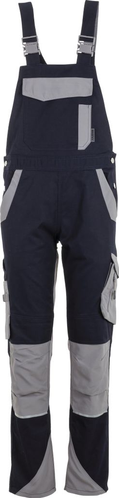 Planam Norit Damen Latzhose schwarzblau zink Modell 6539 Größe 52