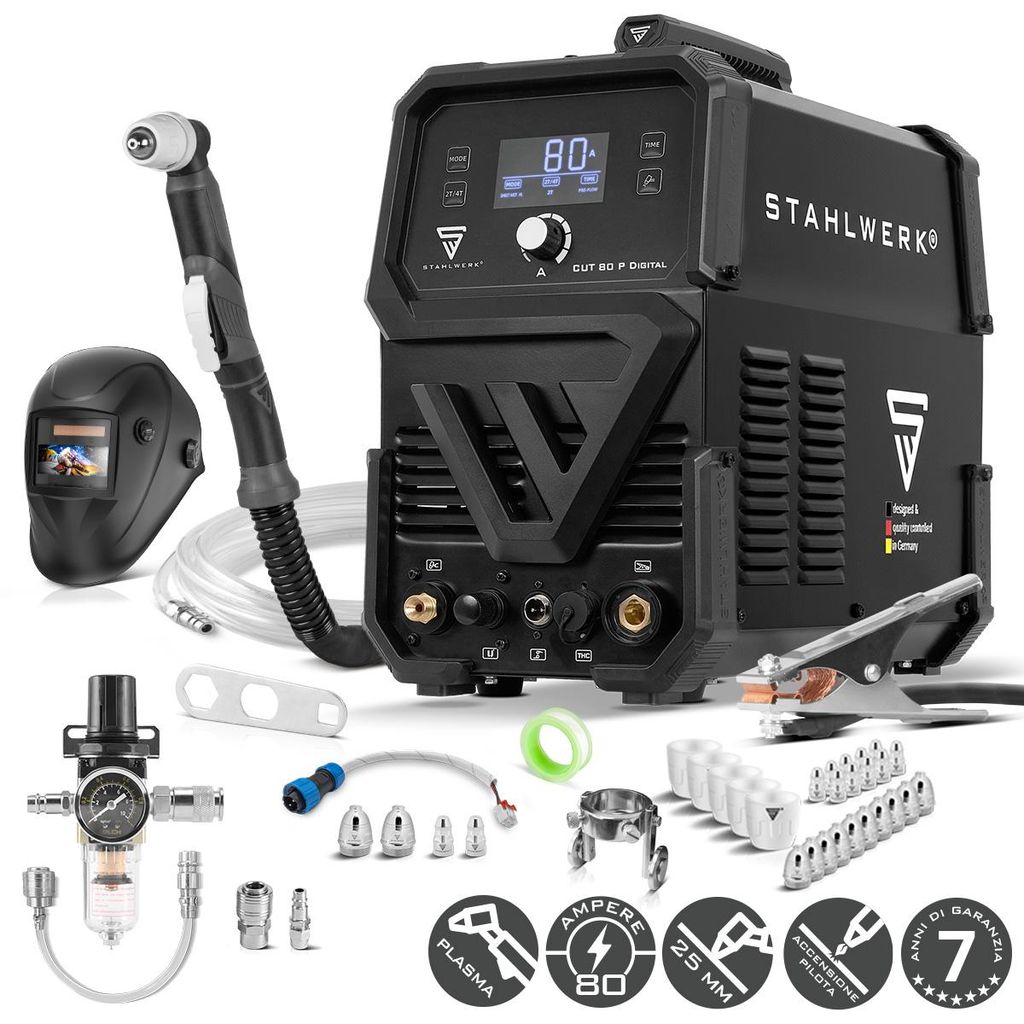 Taglierina al plasma STAHLWERK CUT 80 P Digital - Immagine del prodotto 