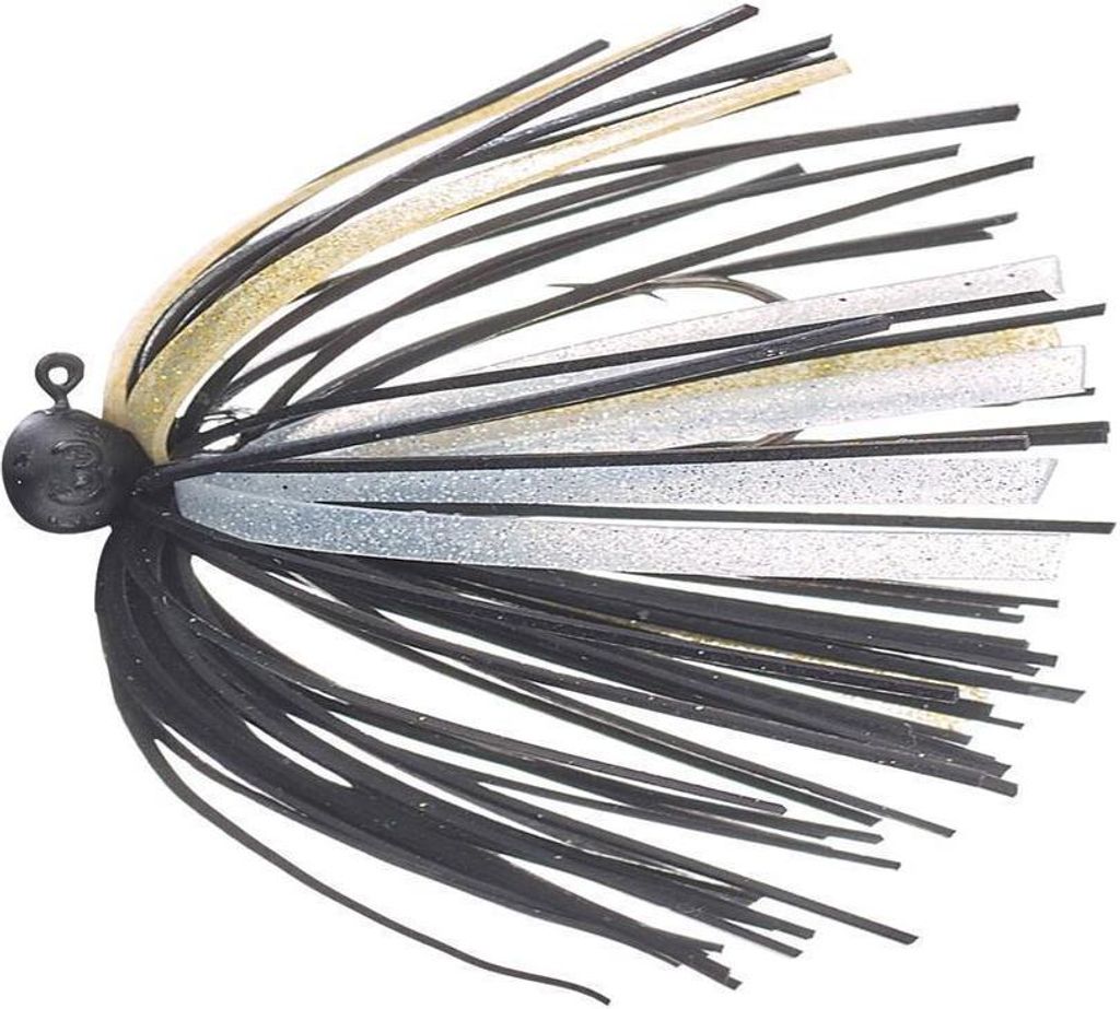 Balzer Shirasu Micro Skirt Jig #1(5g) Schwarz-Gold