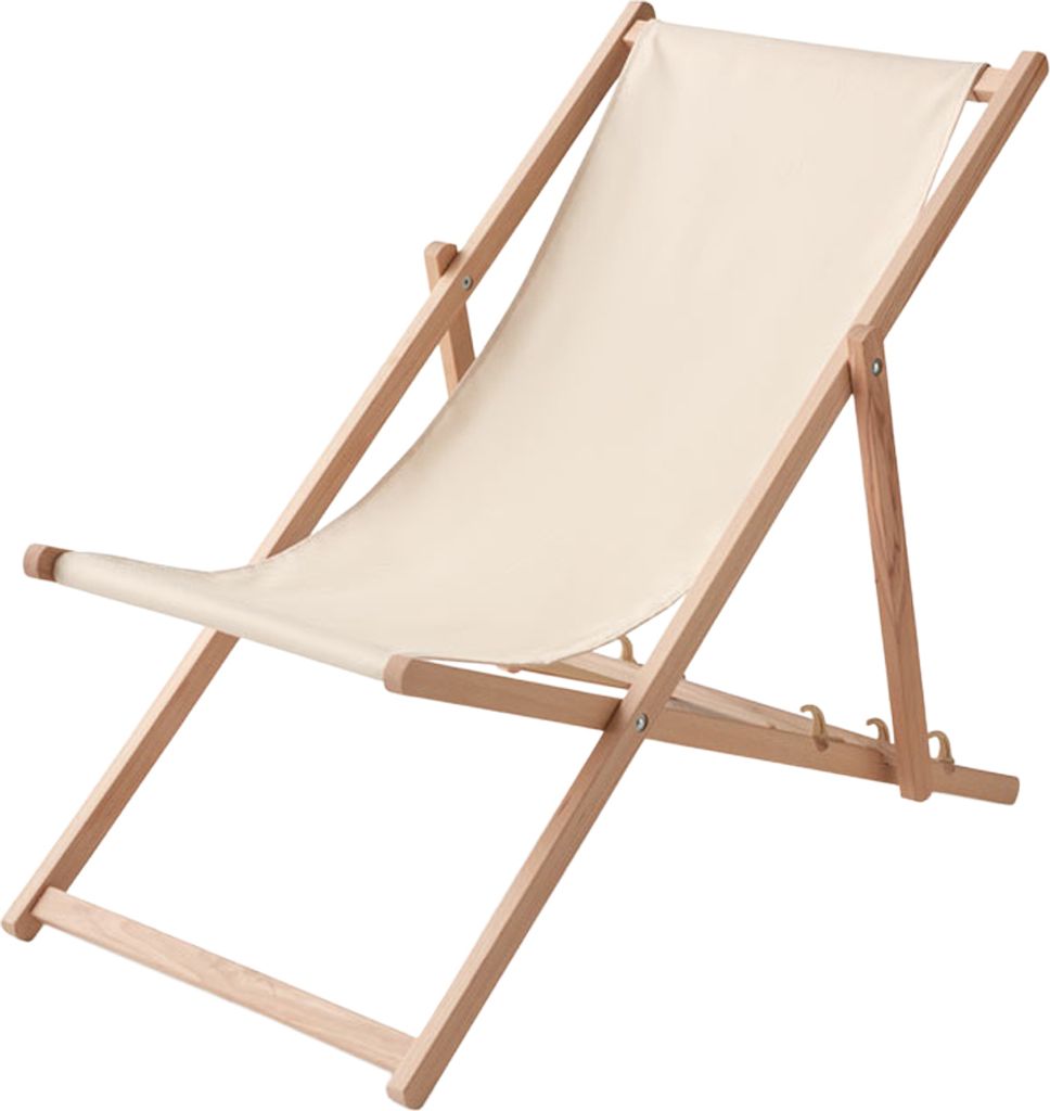 MidOcean - Holz Klappstuhl "Honopu" MO843 (Einheitsgröße) (Beige)