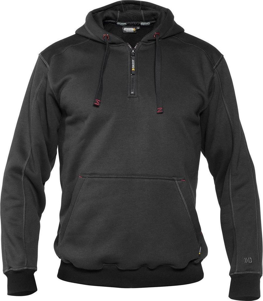 DASSY® Felpa con cappuccio Indy ANTHRAZIT GRIGIO/NERO Immagine del prodotto 