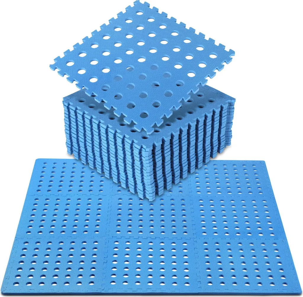 Izrielar Protezione Pavimento Piscina EVA 40x40 cm - Kit 72 Pezzi