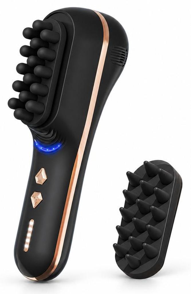 Kopfhaut massagebürste elektrisch, haarmassage mit 5 Stufen Produktbild 